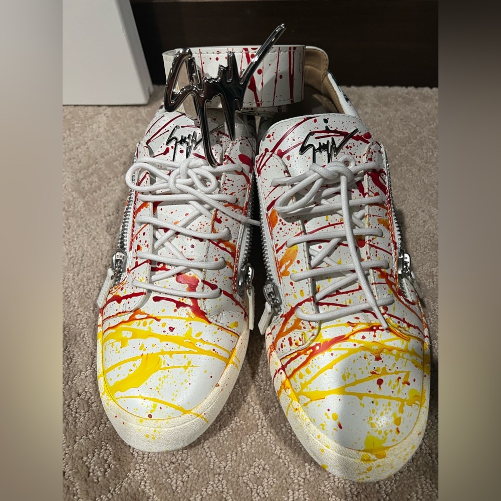 Giuseppe Zanotti sneakers with matching belt